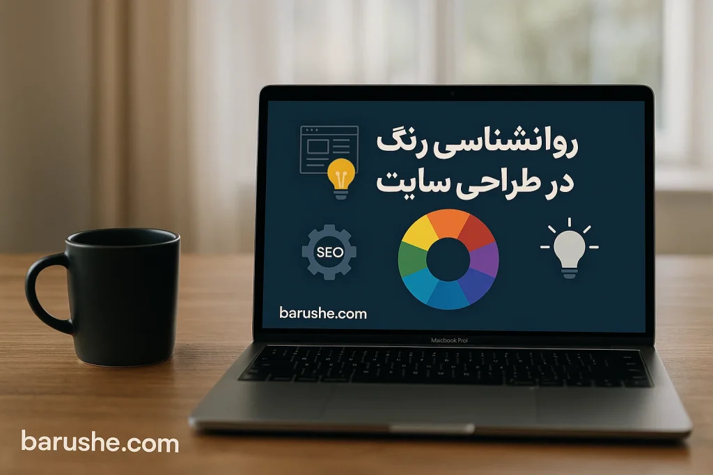 روانشناسی رنگ در طراحی سایت