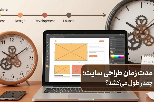 مدت زمان طراحی سایت