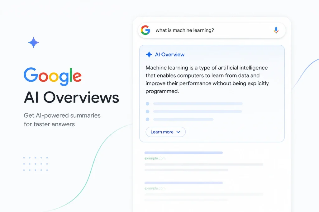 گوگل ai overviews